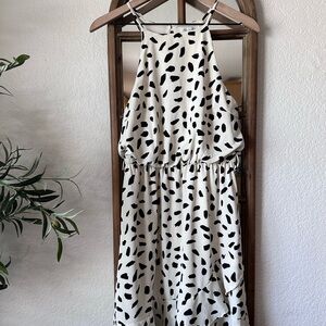 She + Sky NWT Black and White Patterned Dress